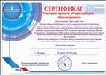 2018. Сертификат участника проекта "Открытый урок с "Просвещением" от АО "Издательство "Просвещение" 2018. Сертификат участника проекта "Открытый урок с "Просвещением" от АО "Издательство "Просвещение"