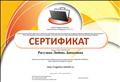 2015г. Сертификат участника сетевого профессионального педагогического сообщества "NETFOLIO" 2015г. Сертификат участника сетевого профессионального педагогического сообщества "NETFOLIO"